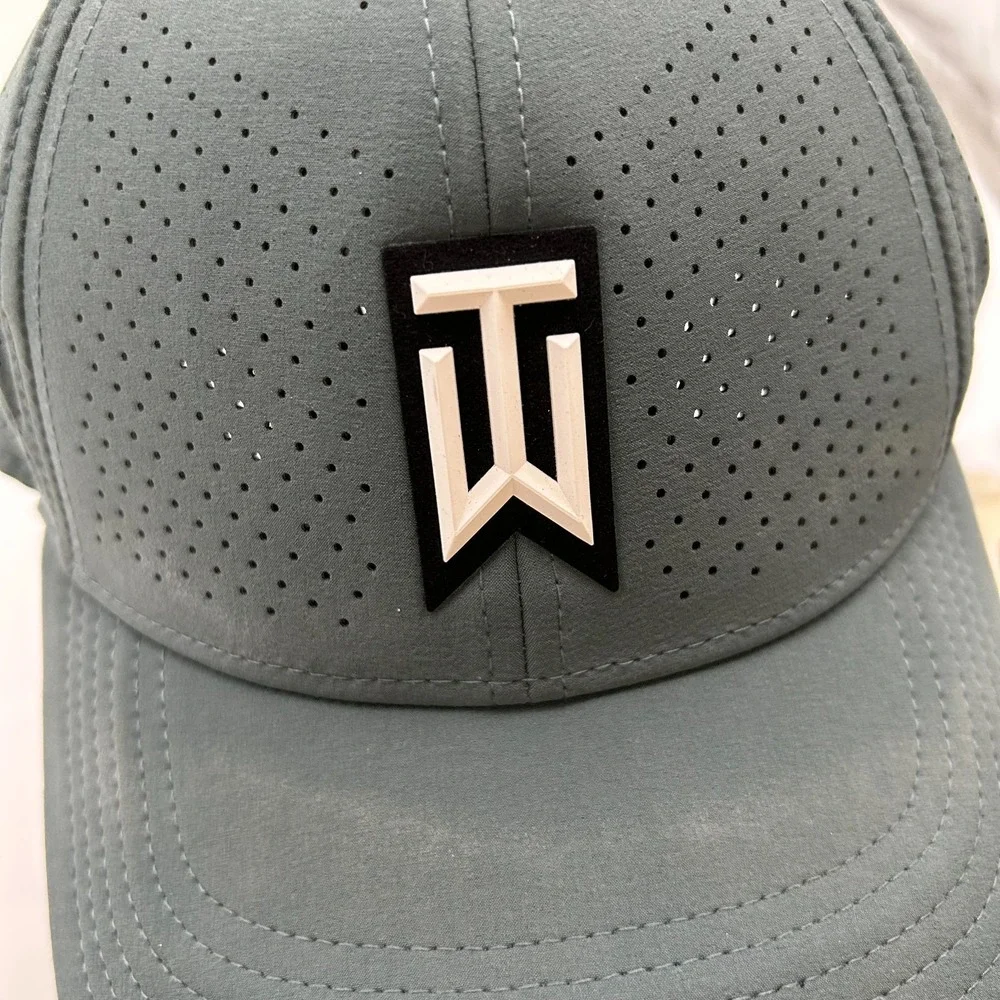 Nike Tiger Woods Heritage 86 Golf Hat Green Mesh Performance Sports Cap - S/M